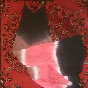 Free People multicolored maxi dress